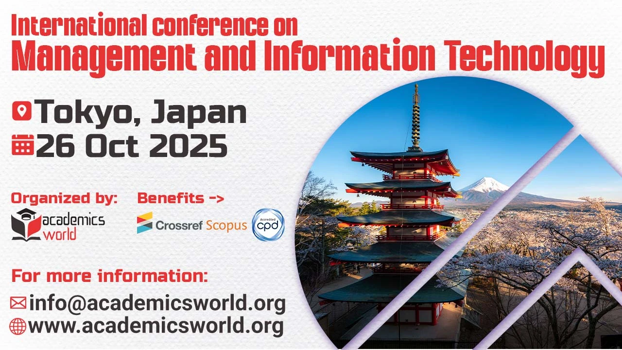 Management and Information Technology Conference in Japan